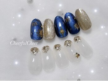 チアフルチア バイ リッチネイル(CheerfulCheer by Ricci nail)/クリスマスネイル