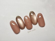 ライトネイルズ センリ(Light nails SENRI)/綺麗めマグネットネイル