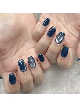 ネイルサロンファストネイルプラス 新宿店(FAST NAIL PLUS)/2025夏ネイル【マグネット】