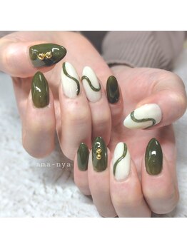 アマーニャ(ama-nya)/カーキ色