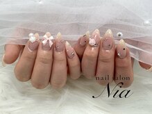 ニア ネイルサロン 大阪駅前第2ビル(Nia)/チークネイル