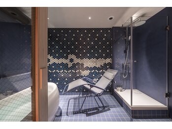 ヘッドスパ整作所/併設の個室サウナ