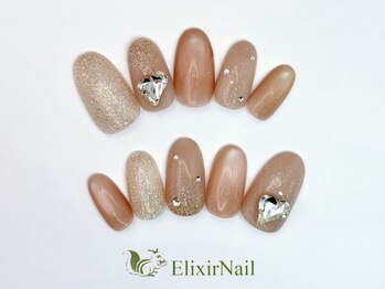 エリクサーネイル 池袋(Elixir Nail)/定額a シンプル/クーポン使用