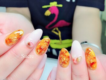 シュクル(Sucre)/べっ甲ネイル☆