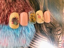 ゆびノさき/押し花ネイル