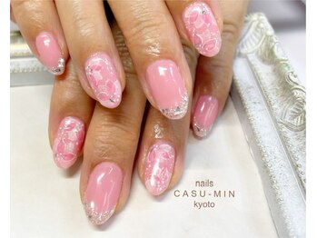 ピンクネイル♪