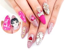 ネイルコレクション ピンク(Nail Collection Pink)/推し3D★LIL LEAGUE 中村竜大君