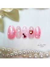 エルア ホノ ホノ(Elua Hono-Hono)/【推しネイル】SnowMan★ピンク