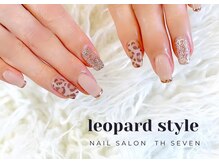 ネイルサロン ティーエイチセブン(Nail Salon TH SEVEN)/大人レオパードネイル