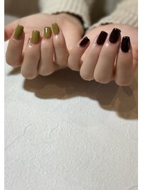 アシンメトリーネイル