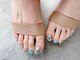 シェル ネイル(Cher nail)の写真/お忙しい方でも◎手&足同時施術OK♪色の組合せも自由☆【ジェルカラーコース¥4800/ジェルアート2本¥5800】