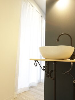 米ぬか酵素浴 福生/手洗い台