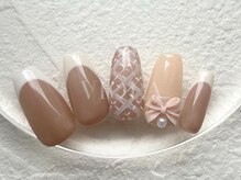 ヴィオラ(VIOLA)/チェック/リボン/フレンチ