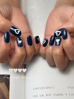 推しカラーネイル