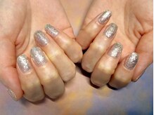 デリカ(DELICAT)/オーロラ★シルバー/冬ネイル
