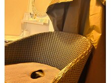 みちる/座りやすいラタン椅子を採用♪