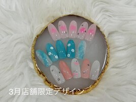 店舗限定ネイル