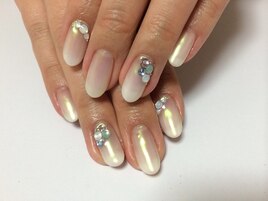 ホワイトグラデーション