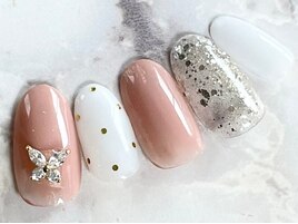 ワンカラー&ドット♪