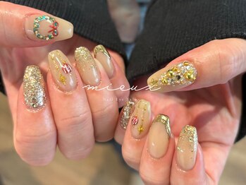 ミュー(mieux)/xmasnail