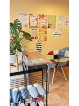 癒快庵/お店に入ってからの風景