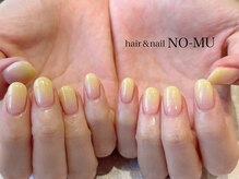 ノーム ネイル(NO-MU)/ピンク×イエロー