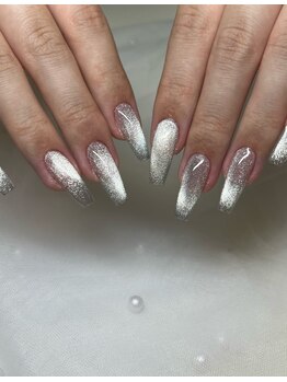 ナナネイル(7.Nail)/キラキラシルバーマグ!