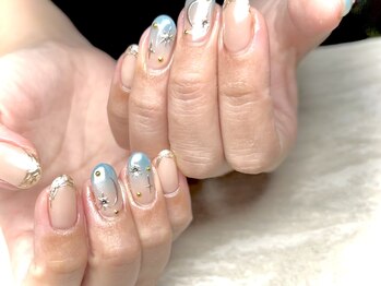 ジュリネイル(JULIE NAIL)/ミラーアート♪