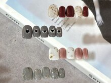 【定額アートコース】季節に合わせた人気デザインに注目