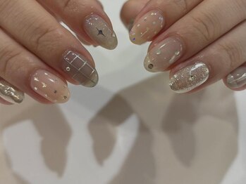 アイネイルズ 渋谷店(I nails)/【Sumika.t】キラキラホログラム