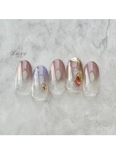 ネイルサロンリュクス (nailsalon Luxe)/グレージュグラデーション