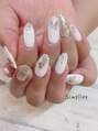 シンプリー ネイルアンドアイラッシュ 祖師谷大蔵店(Simpliee Nail&Eyelash) 付け放題でお写真&パーツのお持ち込みもご相談ください。