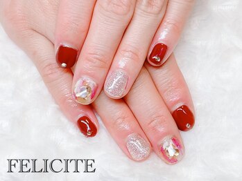 フェリシテ(FELICITE)/ショートネイル