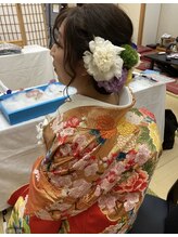 トータルケアサロンアユ(AYU)/髪飾りはオーダーメイド☆