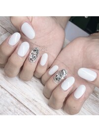 one color＋stone☆