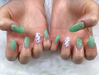 手書きアートネイル