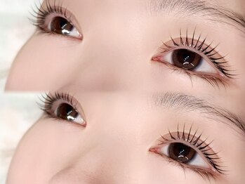 シルネ 三軒茶屋(Cilune)の写真/まつげの根本から立ち上げるからナチュラルなのにパッチリした華のある目元に★自分史上最高のお目元！