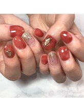 ネイルサイン ラフラフ(NAIL SIGN ROUGH LOUGH)/紅葉しました