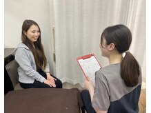 ハリルル 併設 GLケンタ鍼灸整骨院(HARILULU)/カウンセリング風景