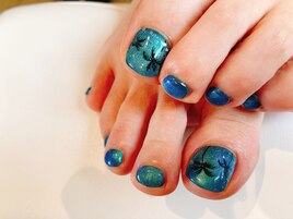 マグネット×ヤシの木アート