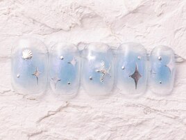 透け感チークネイル¥10550