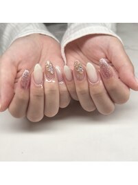 お花ネイル