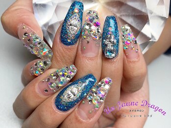 アン ジョーヌドラゴ/【ロングネイル】キラキラネイル