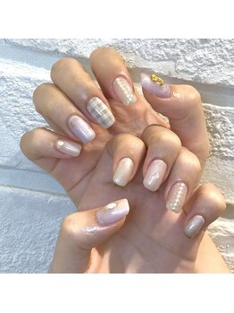 グラマラス プレジール 中野店(glamourous plaisir)/ガーリーネイル