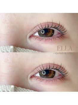 エラ(ELLA)/立ち上げ&カール