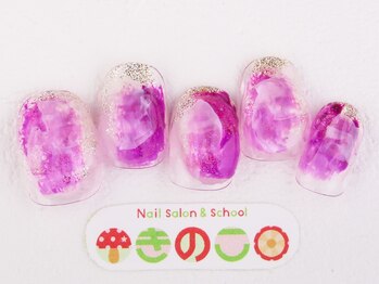 ネイルサロン きのこ/選べるデザインLコース