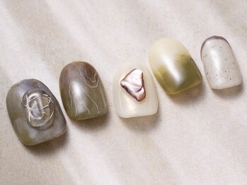 アイネイルズ 天神今泉店(I-nails)/【misato.n】アースニュアンス