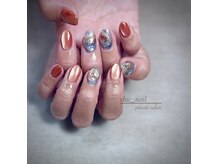 シックネイル(chic_nail)の雰囲気（nuance art＜4本アート￥6,800＞）