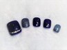 【フットジェル】足先のエイジングケア＋アート　ネイルケア＆足裏角質ケア付