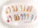 組み合わせ放題☆ミモザネイル